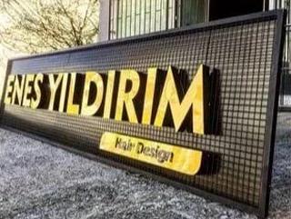 Pleksi Harf Tabela Uygulama 32